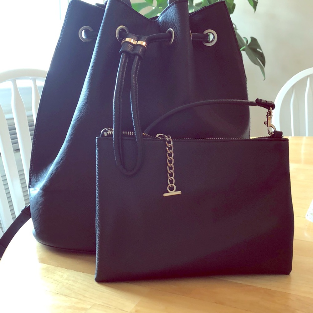 2-FOR-1 H&M Bags (Mini Backpack + Crossbody)
